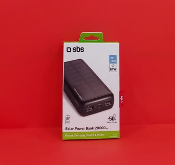 PowerBank a carica solare 20000Mah SBS
